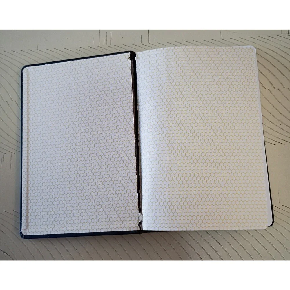 PlanAhead Bee Kind Faux Leather Hardcover Lined Journal Notebook